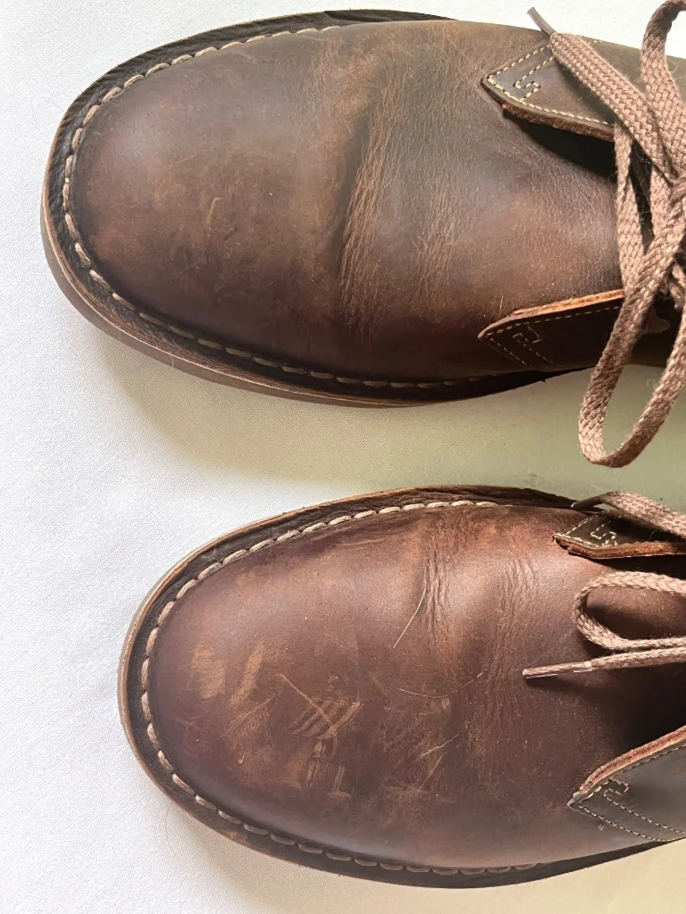 CLARKS Bushacre 2 Chukka Boots, Men's size 10M, like new!